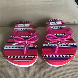 🌸NEW!!! Kate Spade flip flops 💗